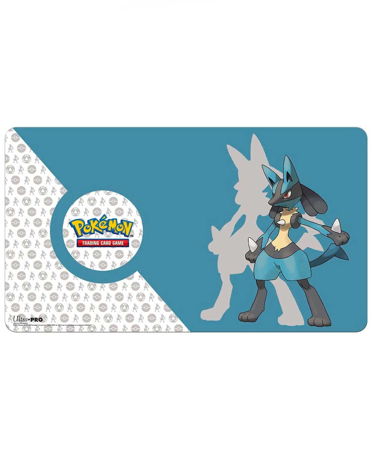 POKEMON TCG PLAYMAT LUCARIO-TCG-Juegos de Mesa-Akibara Xpress