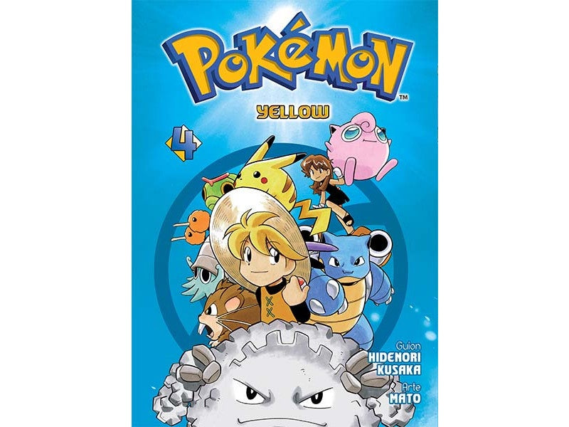 POKEMON YELLOW N.4-Mangas Panini-PANINI-Akibara Xpress