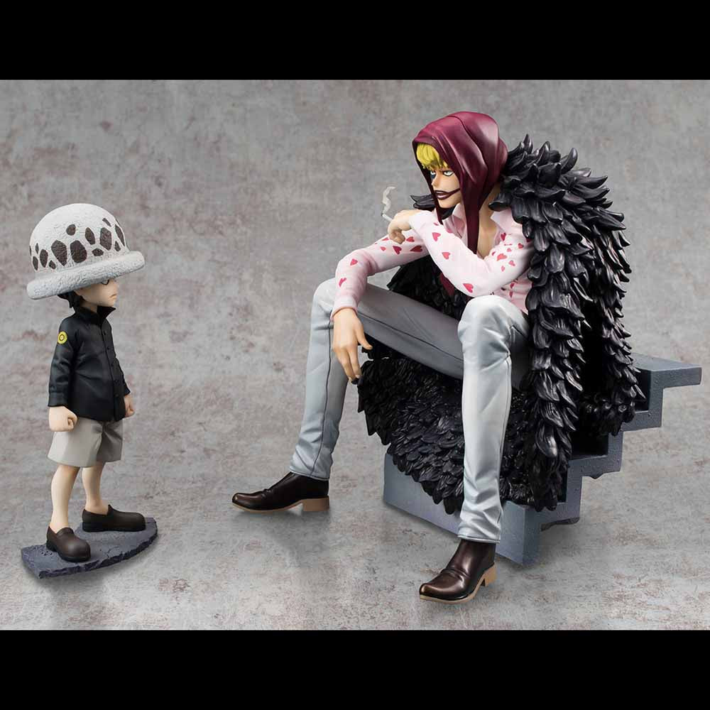 Portrait.Of.Pirates ONE PIECE ”LIMITED EDITION” Corazon & Law-Figuras-MEGAHOUSE-Akibara Xpress