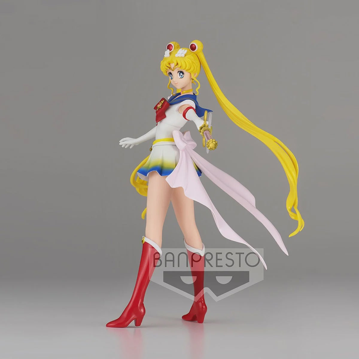 PRETTY GUARDIAN SAILOR MOON ETERNAL THE MOVIE SUPER SAILOR MOON II VERSION A GLITTER & GLAMOURS STATUE-Figuras-BANPRESTO-Akibara Xpress