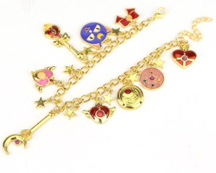 Pulsera Sailor Moon 2-Llaveros-Llaveros-Akibara Xpress
