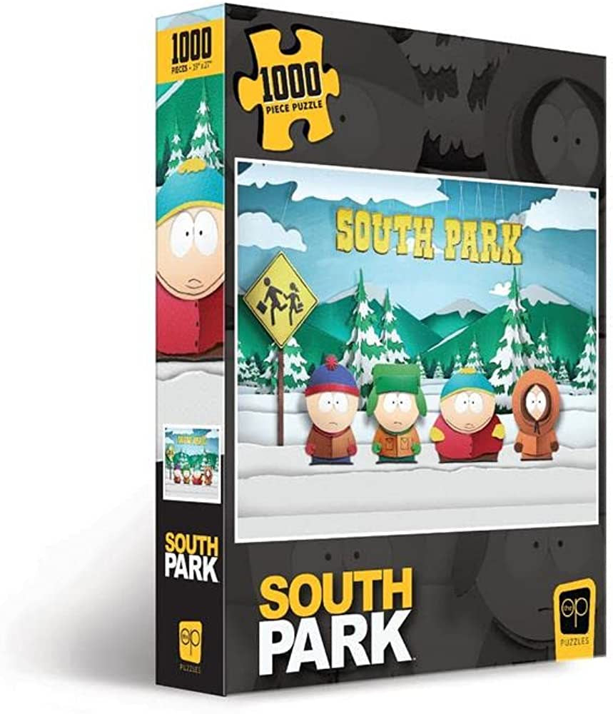 PUZZLE: South Park Paper Bus Stop - 1000 pz-Juegos De Mesa-Juegos de Mesa-Akibara Xpress