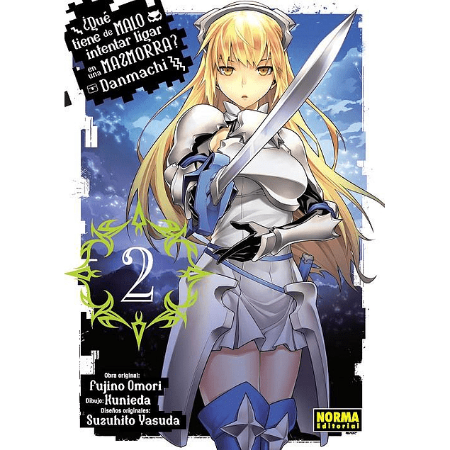 QUE TIENE DE MALO INTENTAR LIGAR EN UN MAZMORRA DANMACHI N.2 EUROPA-Mangas Españoles-NORMA-Akibara Xpress