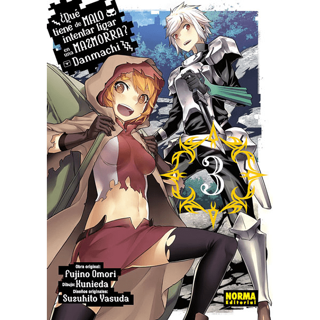 QUE TIENE DE MALO INTENTAR LIGAR EN UN MAZMORRA DANMACHI N.3 EUROPA-Mangas Españoles-NORMA-Akibara Xpress