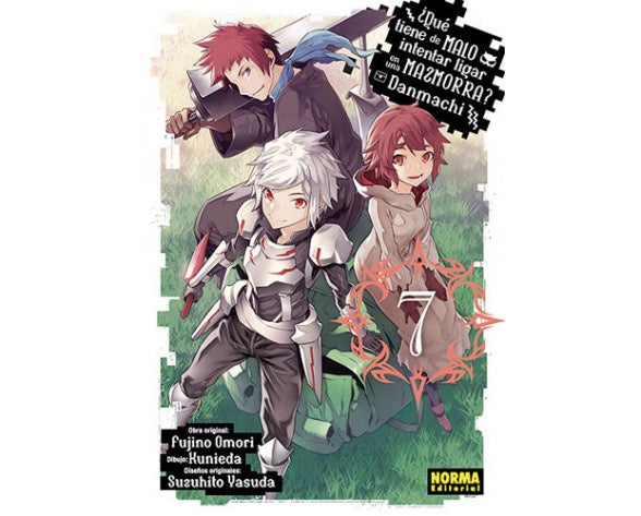 QUE TIENE DE MALO INTENTAR LIGAR EN UN MAZMORRA? DANMACHI N.7 EUROPA-Mangas Españoles-NORMA-Akibara Xpress