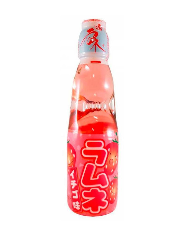 Ramune 200 ml Sabor Ichigo (Fresa)-Alimentos-Pockys-Akibara Xpress