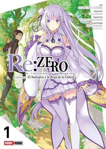 RE: ZERO (CHAPTER FOUR) N.1-Mangas Panini-PANINI-Akibara Xpress