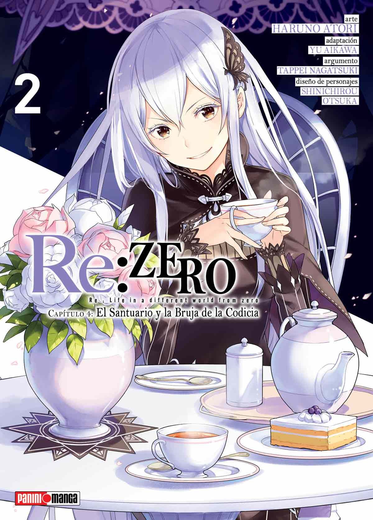 RE: ZERO (CHAPTER FOUR) N.2-Mangas Panini-PANINI-Akibara Xpress