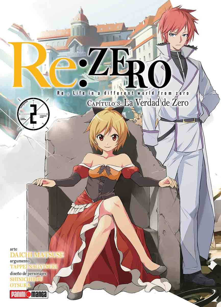 RE: ZERO (CHAPTER THREE) N.2-Mangas Panini-PANINI-Akibara Xpress