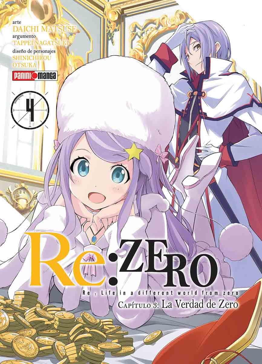 RE: ZERO (CHAPTER THREE) N.4-Mangas Panini-PANINI-Akibara Xpress