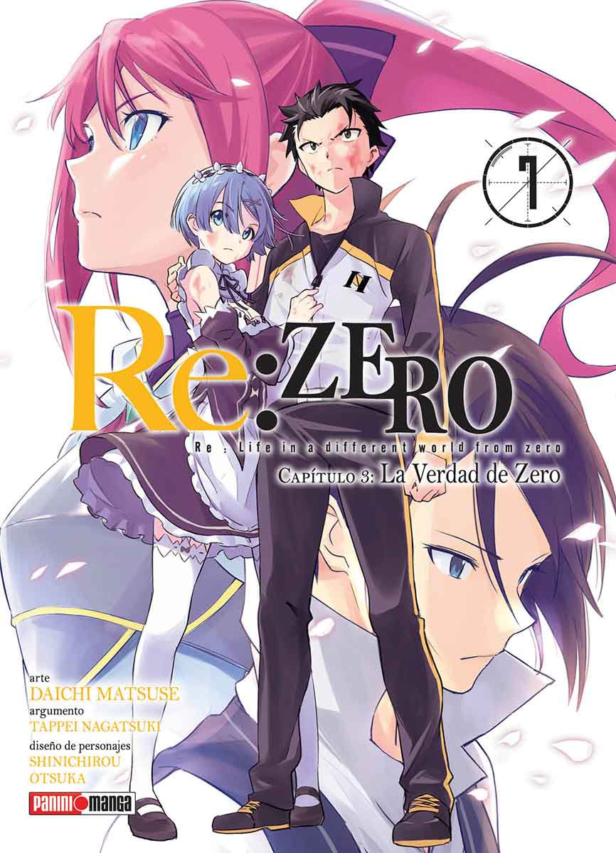RE: ZERO (CHAPTER THREE) N.7-Mangas Panini-PANINI-Akibara Xpress