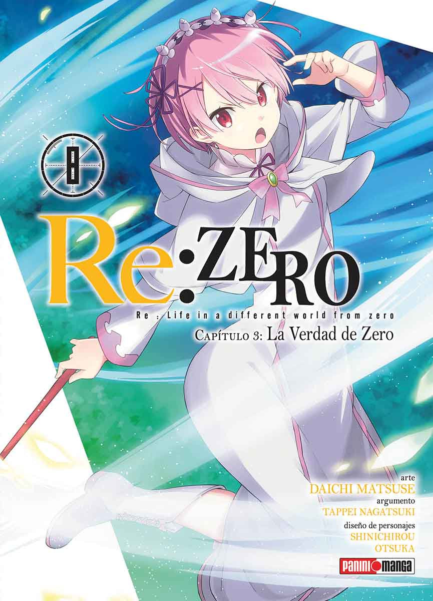 RE: ZERO (CHAPTER THREE) N.8-Mangas Panini-PANINI-Akibara Xpress