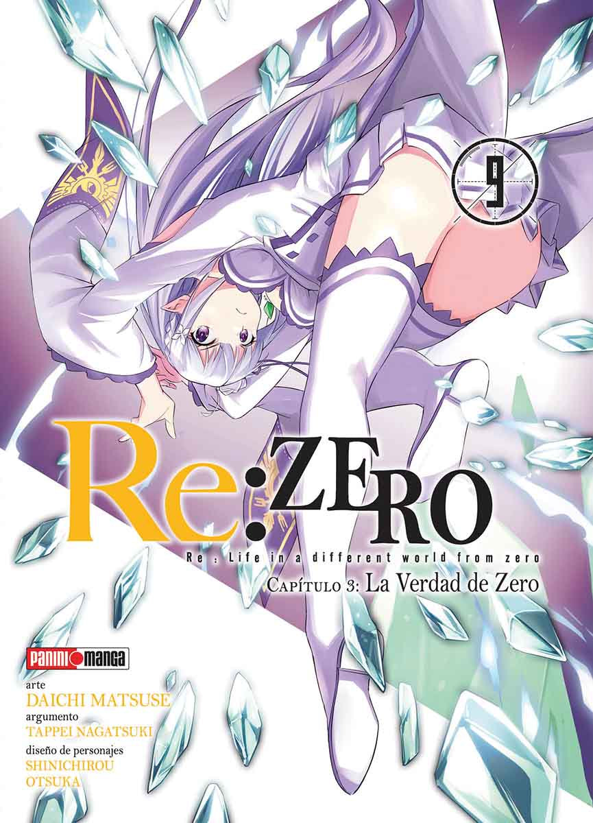 RE: ZERO (CHAPTER THREE) N.9-Mangas Panini-PANINI-Akibara Xpress