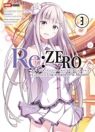 RE: ZERO (CHAPTER TWO) N.3-Mangas Panini-PANINI-Akibara Xpress