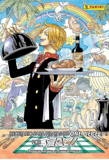 RECETARIO PARA PIRATAS DE ONE PIECE POR SANJI-Mangas Panini-PANINI-Akibara Xpress