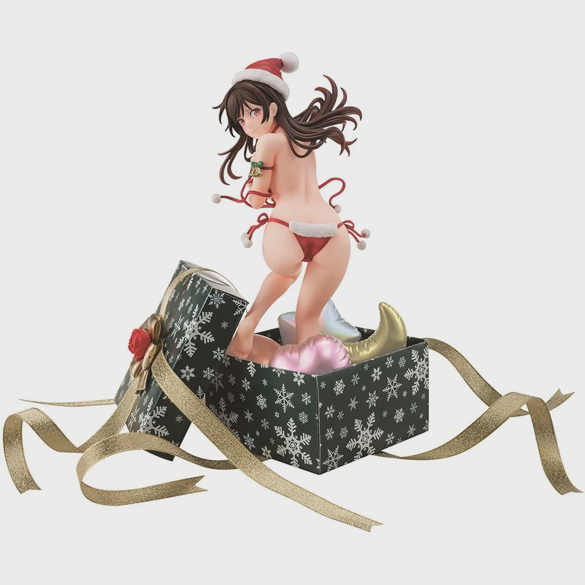 Rent-A-Girlfriend Mizuhara Chizuru Fluffy Santa Claus Bikini 1:6 Scale Statue-Figuras-HAKOIRI MUSUME-Akibara Xpress