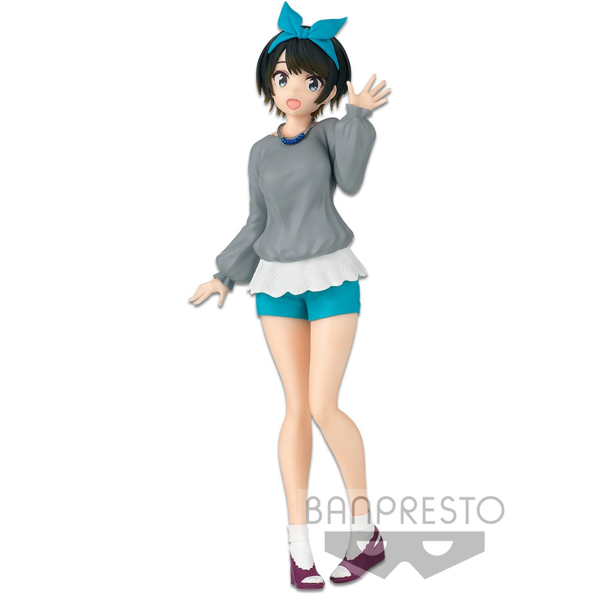 Rent-A-Girlfriend Ruka Sarashina Exhibition Ver. Statue-Figuras-BANPRESTO-Akibara Xpress