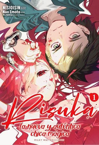 RISUKA, LA NUEVA Y AUTÉNTICA CHICA MÁGICA 01 EUROPA-Mangas Españoles-MILKY WAY EDICIONES-Akibara Xpress