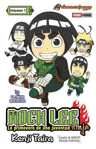 ROCK LEE N.1-Mangas Panini-PANINI-Akibara Xpress