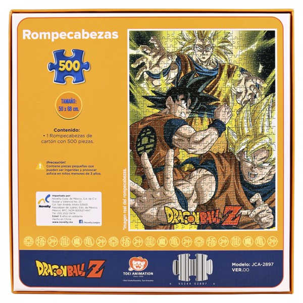 Rompecabezas coleccionable Drabgon ball Z 500 piezas-Juegos De Mesa-Juegos de Mesa-Akibara Xpress