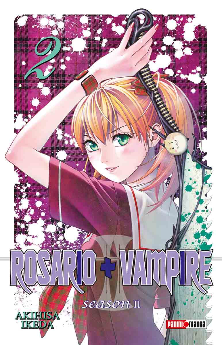 ROSARIO VAMPIRE SECOND SEASON N.2-Mangas Panini-PANINI-Akibara Xpress
