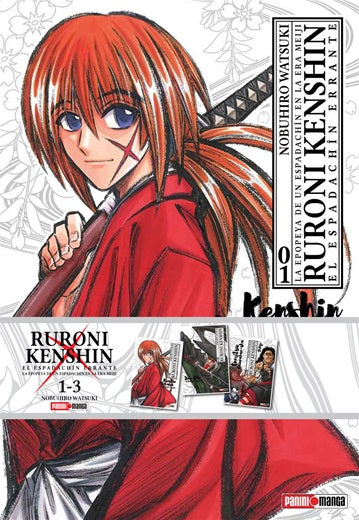RUROUNI KENSHIN PACK 1-3-Boxset Panini-PANINI BOXSET-Akibara Xpress
