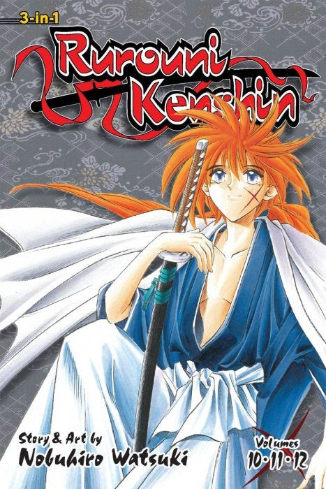 RUROUNI KENSHIN VOL (10-12) 3 IN 1 INGLES-Mangas Ingles-Viz Media-Akibara Xpress