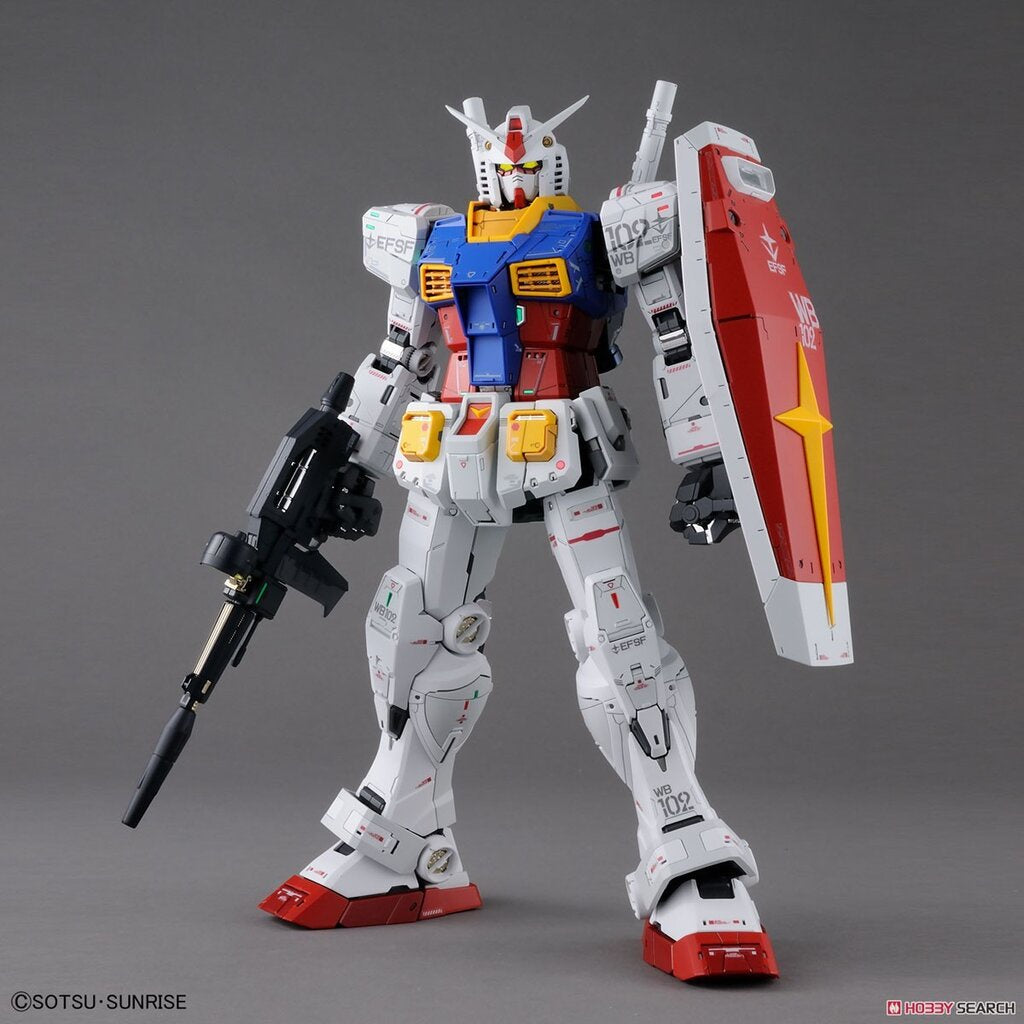 RX-78-2 GUMDAM E.F.S.F PROTOTYPE CLOSE-COMBAT MOBILE SUIT (PERFECT GRADE UNLEASHED)-Figuras-BANDAI-Akibara Xpress