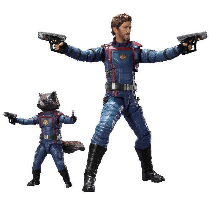 S.H. Figuarts Star Lord & Rocket Raccoon (Guardians of the Galaxy: Vol. 3)-Figuras-BANDAI-Akibara Xpress