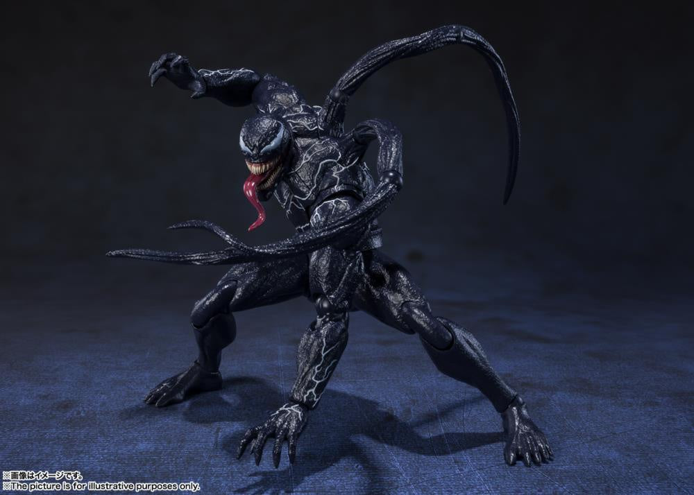 S.H.Figuarts Venom (Venom: Let there be carnage)-Figuras-BANDAI-Akibara Xpress