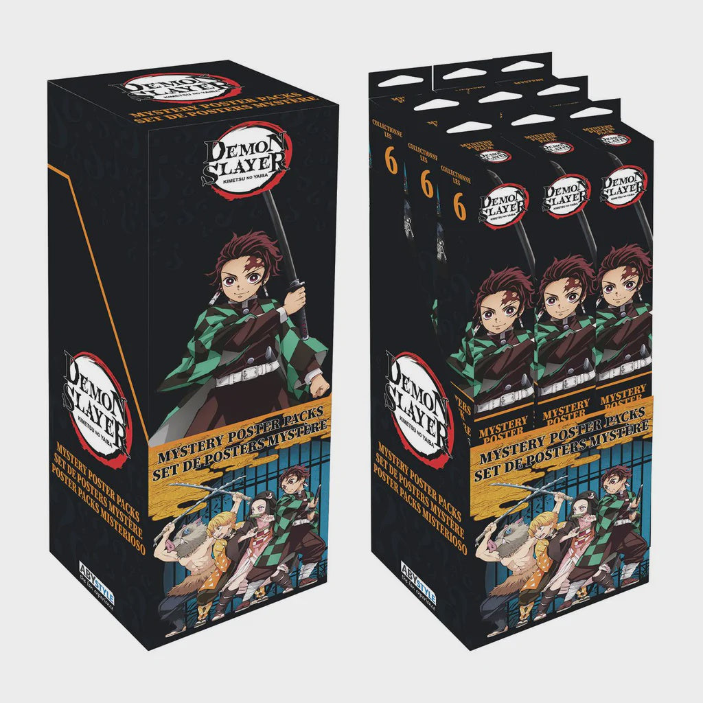 DEMON SLAYER - Poster chibi misterioro