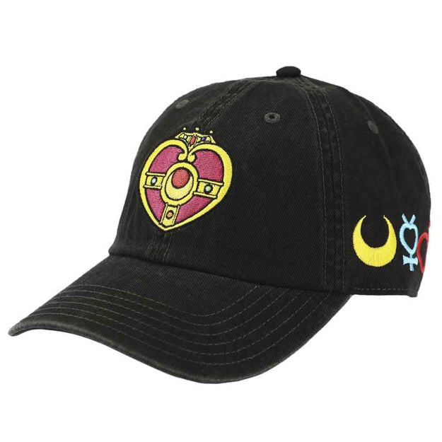 Sailor Moon Cosmic Heart Compact Embroidered Hat-Gorras-BIOWORLD-Akibara Xpress