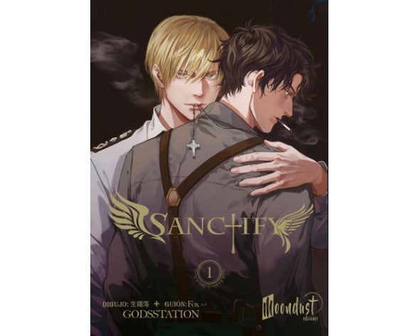 SANCTIFY N.1 EUROPA-Mangas Españoles-Moondust-Akibara Xpress