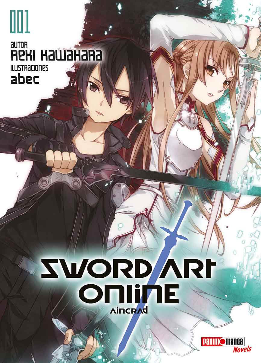 SAO AINCRAD NOVELA N.1-Mangas Panini-PANINI-Akibara Xpress
