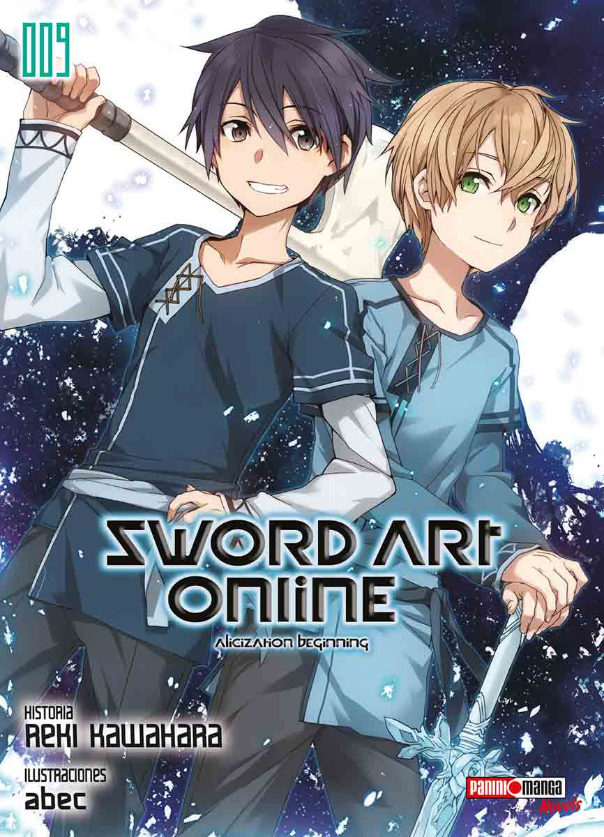 SAO NOVELS ALICIZATION BEGINNING N.9 NOVEL-Mangas Panini-PANINI-Akibara Xpress