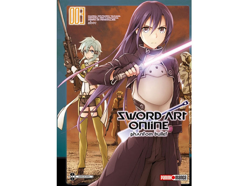 SAO PHANTOM BULLET N.3-Mangas Panini-PANINI-Akibara Xpress