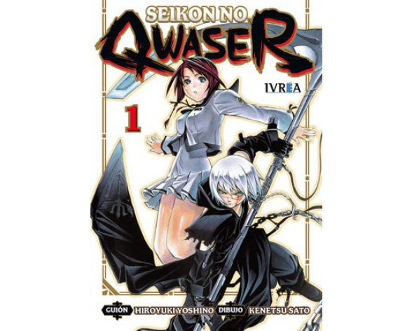 SEIKON NO QWASER 01 EUROPA-Mangas Españoles-IVREA-Akibara Xpress