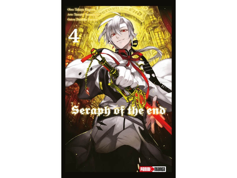 SERAPH OF THE END N.4-Mangas Panini-PANINI-Akibara Xpress