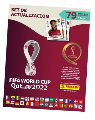 SET DE ACTUALIZACION QATAR 2022-Albums-PANINI ALBUMS-Akibara Xpress