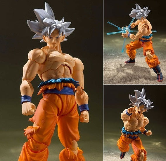 SH Figuarts Dragon Ball Super Goku Ultra Instinto BLUE FIN-Figuras-BANDAI-Akibara Xpress
