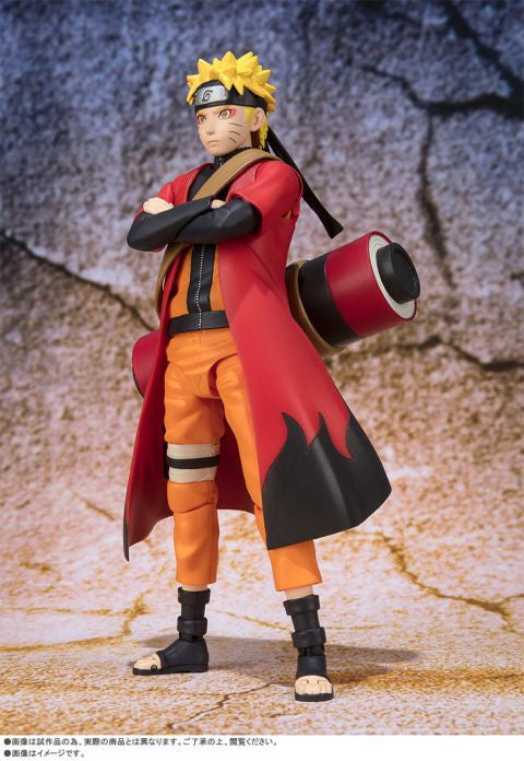 SH Figuarts Uzumaki Naruto Sennin Mode(Pain's Assault)-Figuras-BANDAI-Akibara Xpress