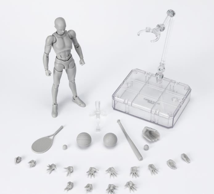 SHF Body Kun -Sports- Edition DX SET (Gray Color Ver.)-Figuras-BANDAI-Akibara Xpress