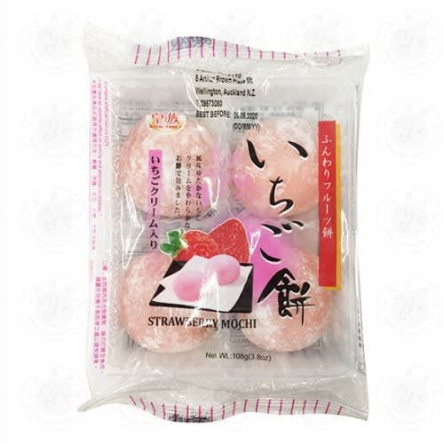 Royal Mochi Fruit Strawberry Cream 108g