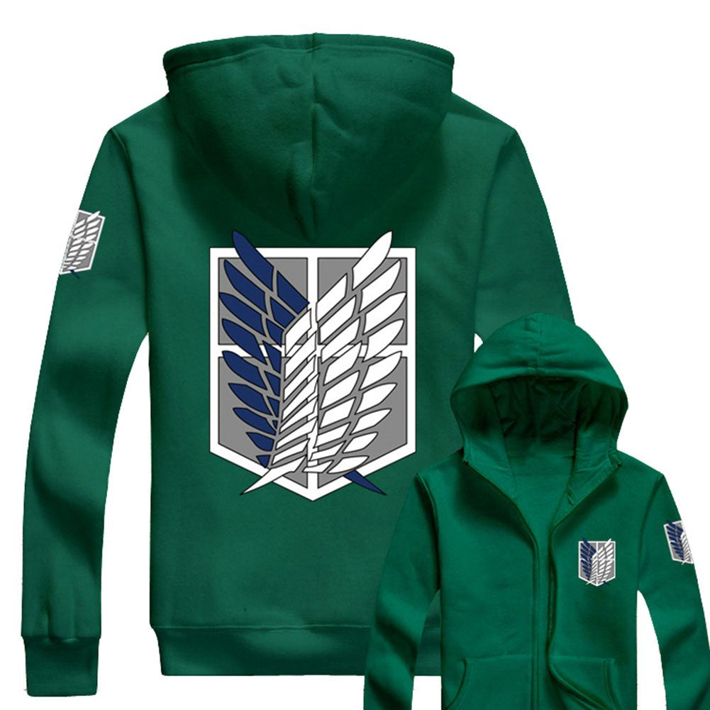 Sudadera Ataque de Titanes Logo-Ropa-Black Widow-Akibara Xpress