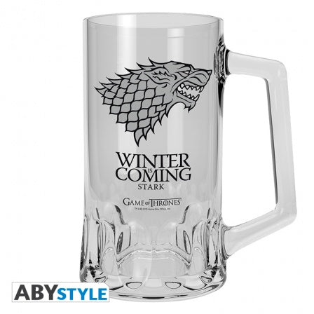 Tarro de Vidrio de Game of Thrones Stark-Tazas-ABYSTYLE-Akibara Xpress