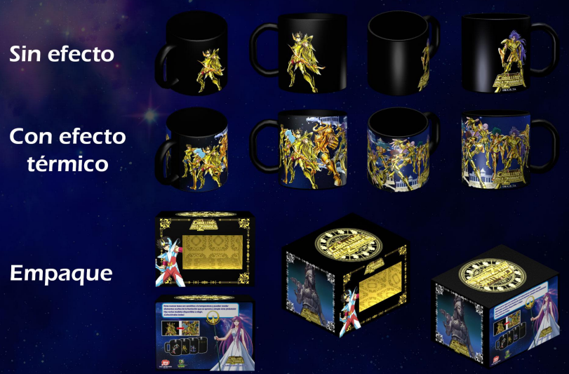 Taza Coleccionable Saint Seiya - 12 Dorados Santuario-Figuras-BANDAI-Akibara Xpress