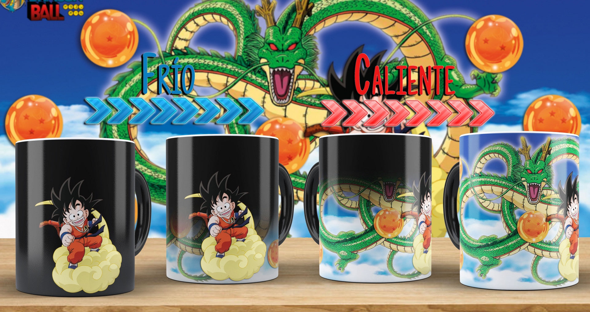 Taza Magica dragon ball 001-Tazas-Tazas-Akibara Xpress