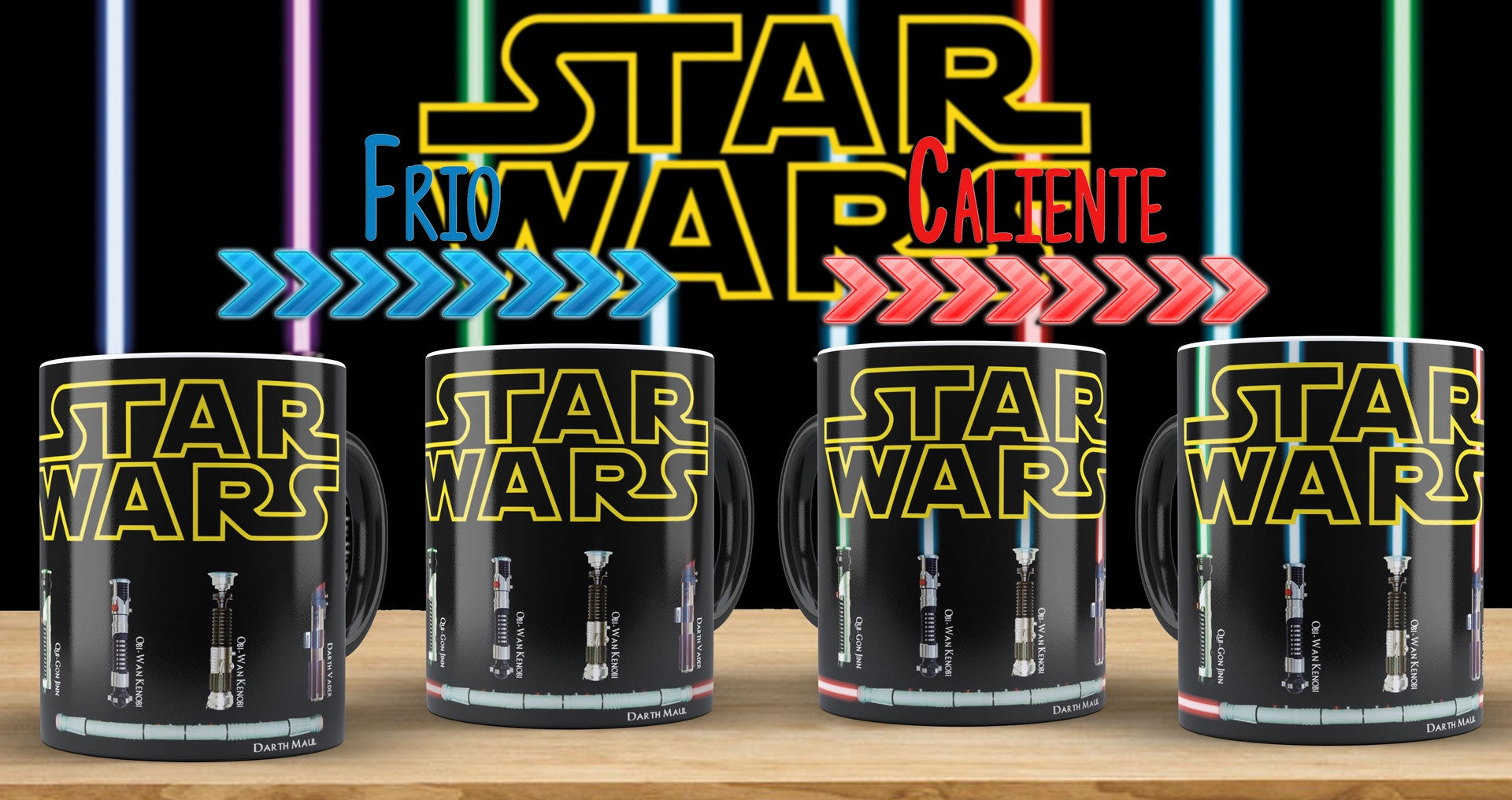 Taza Magica star Wars 001-Tazas-Tazas-Akibara Xpress
