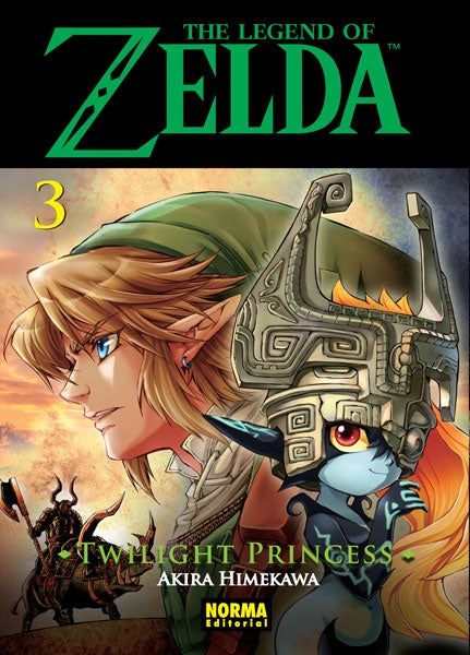 THE LEGEND OF ZELDA: TWILIGHT PRINCESS 3 EUROPA-Mangas Españoles-NORMA-Akibara Xpress