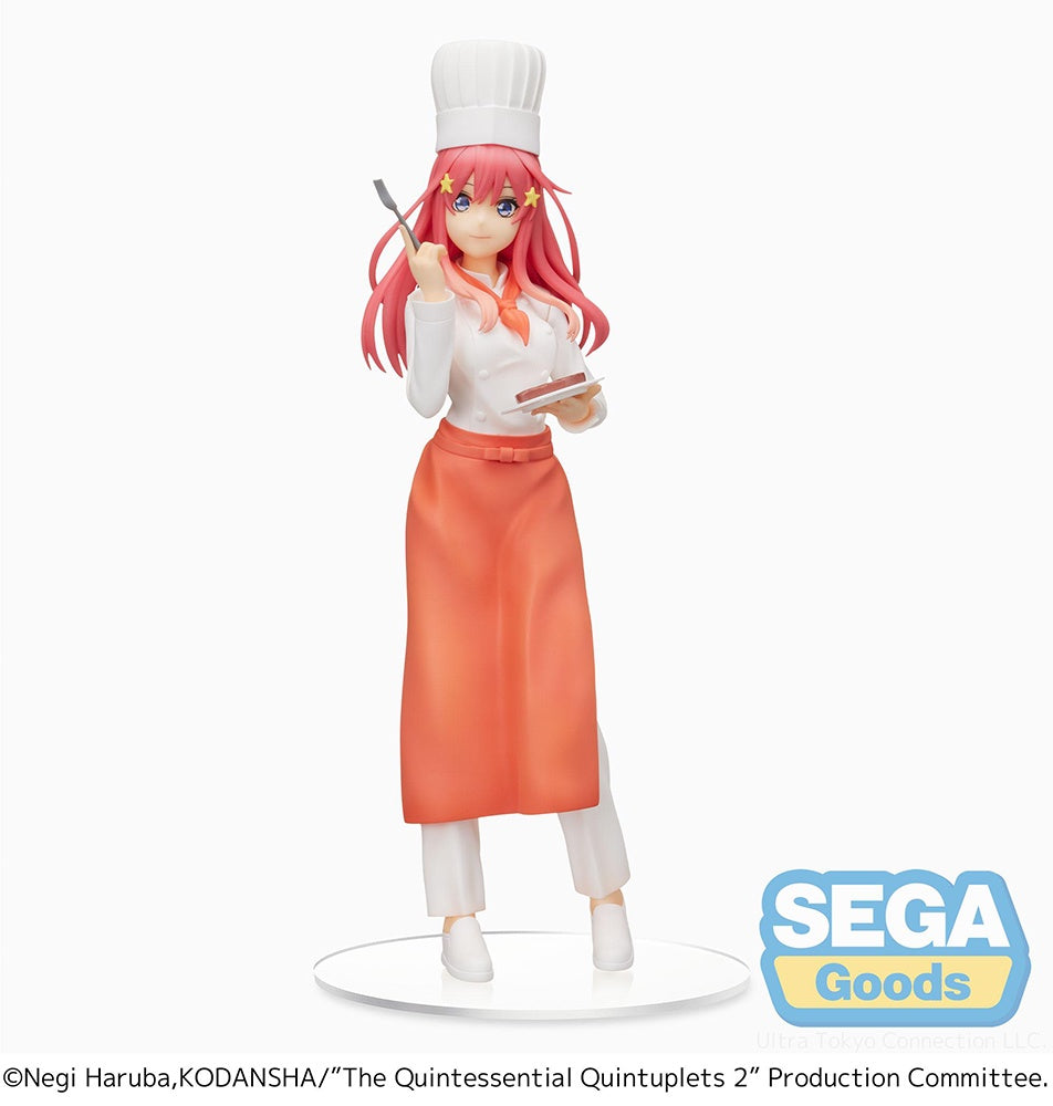 The Quintessential Quintuplets 2 SPM Figure "ItsukiNakano" Cook Ver.-Figuras-Sega-Akibara Xpress